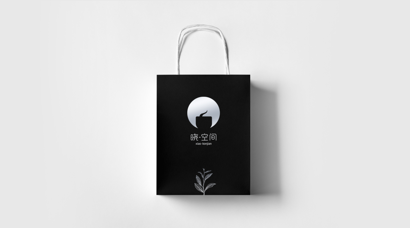 晓空间茶品牌logo设计图7