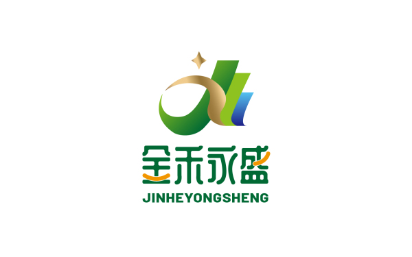 金禾永盛超市logo设计/粮油农副超市商标设计