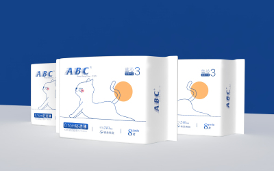 《ABC》-日化快消品-卫生巾包装设计...