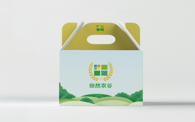 田然农谷农业公司品牌LOGO设计