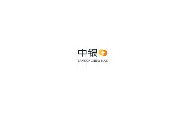 中國銀行中銀理財子logo設計