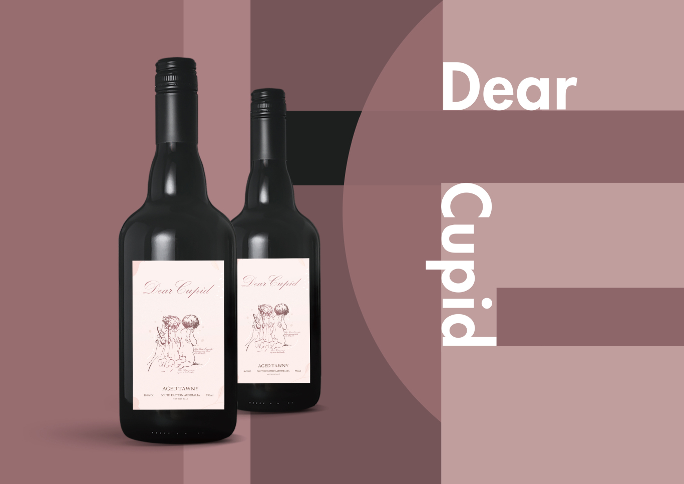 小爱神葡萄酒–Little cupidxDear cupid品牌包装设计图3