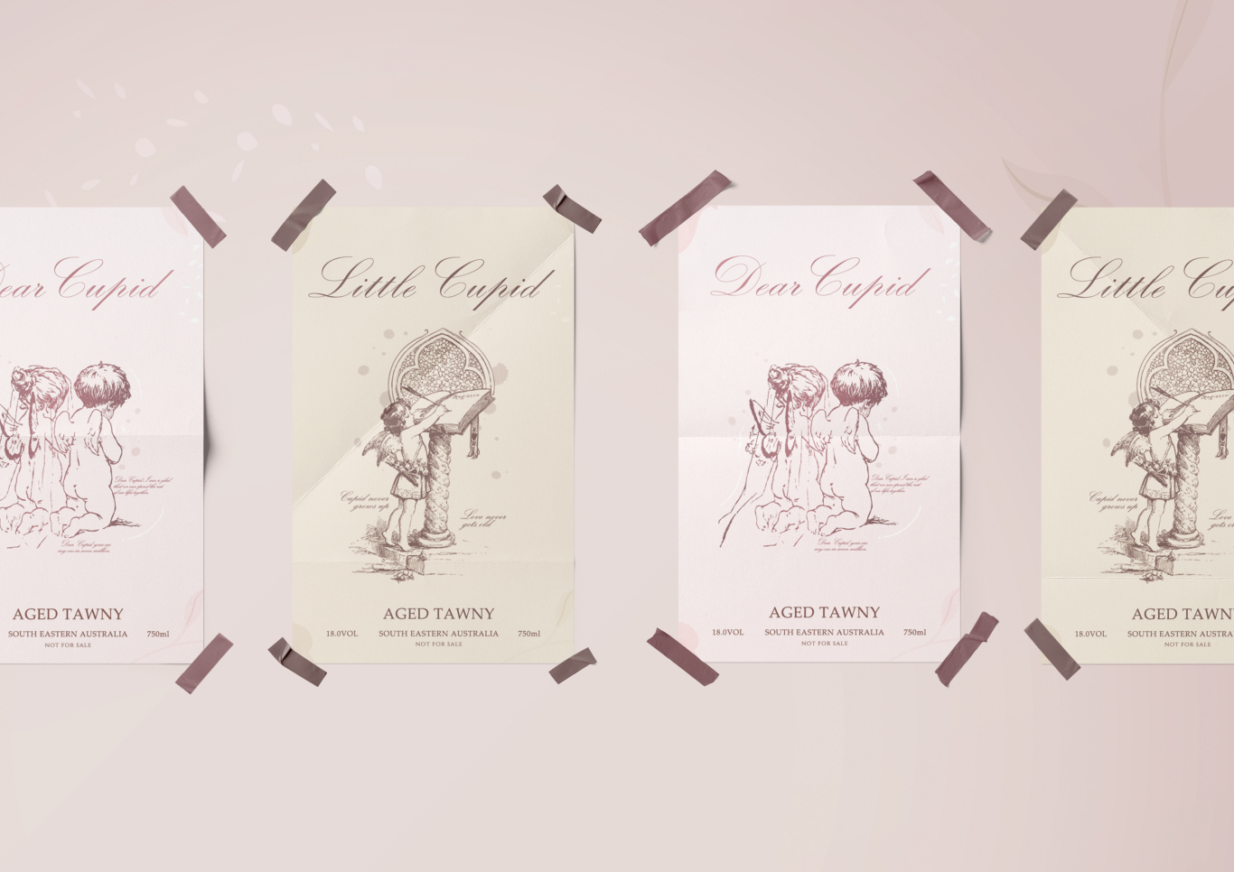 小爱神葡萄酒–Little cupidxDear cupid品牌包装设计图5