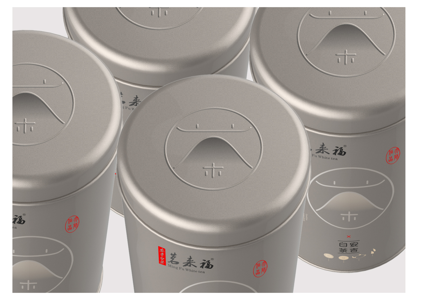 茗来福 安吉白茶包装设计图3