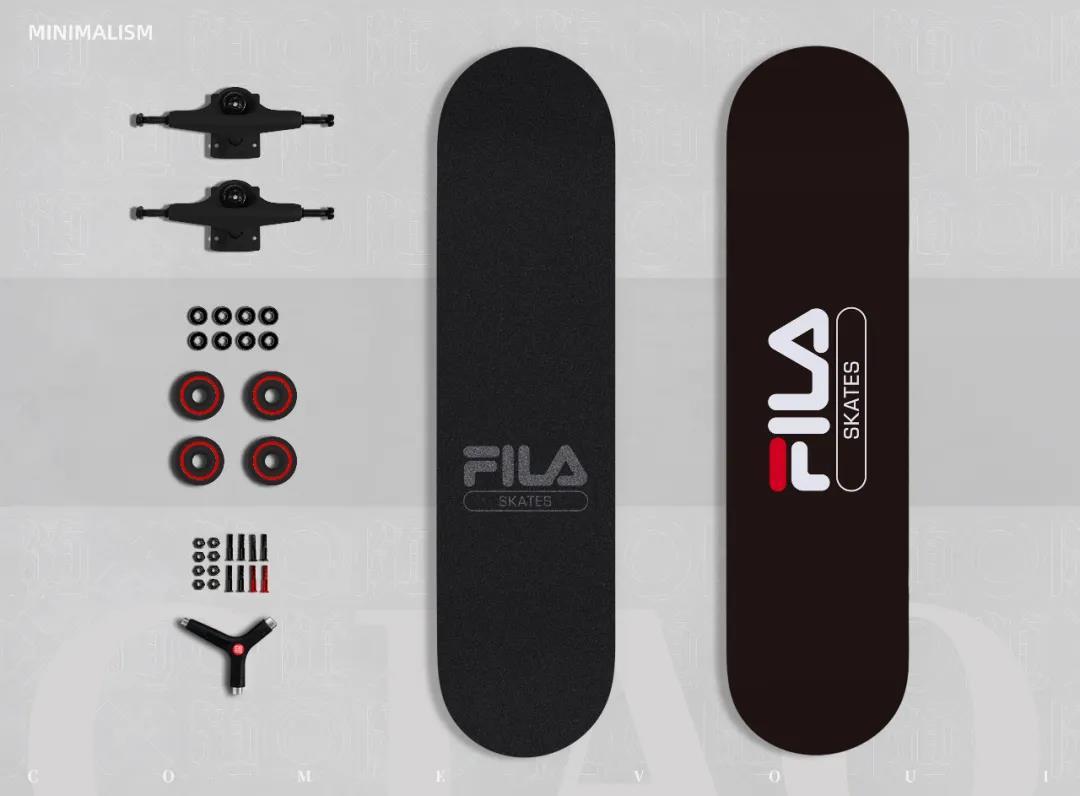 FILA skates 滑板设计图16