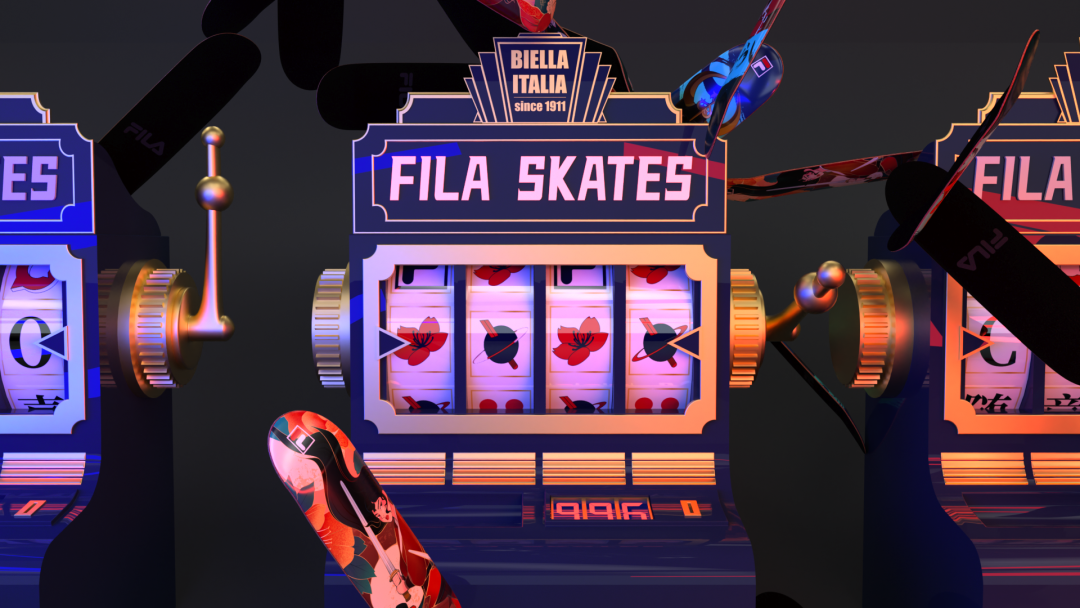 FILA skates 滑板设计图3