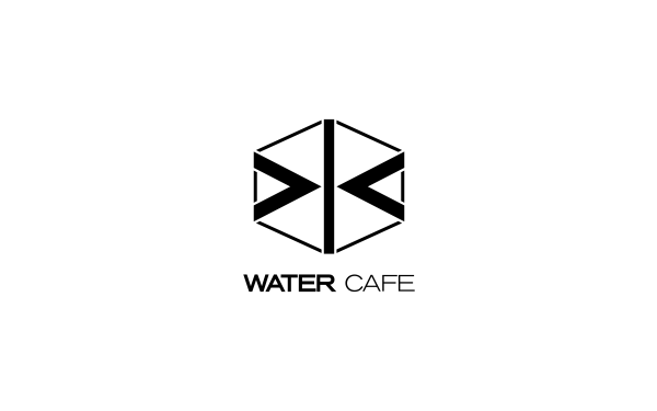 Water cafe 咖啡店品牌LOGO设计
