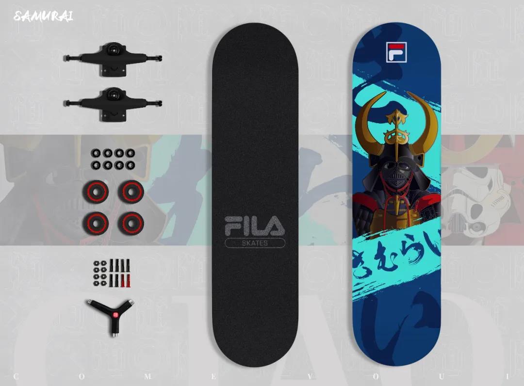 FILA skates 滑板设计图10