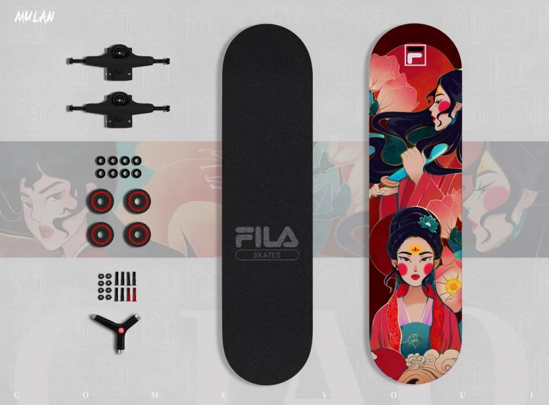 FILA skates 滑板设计图9