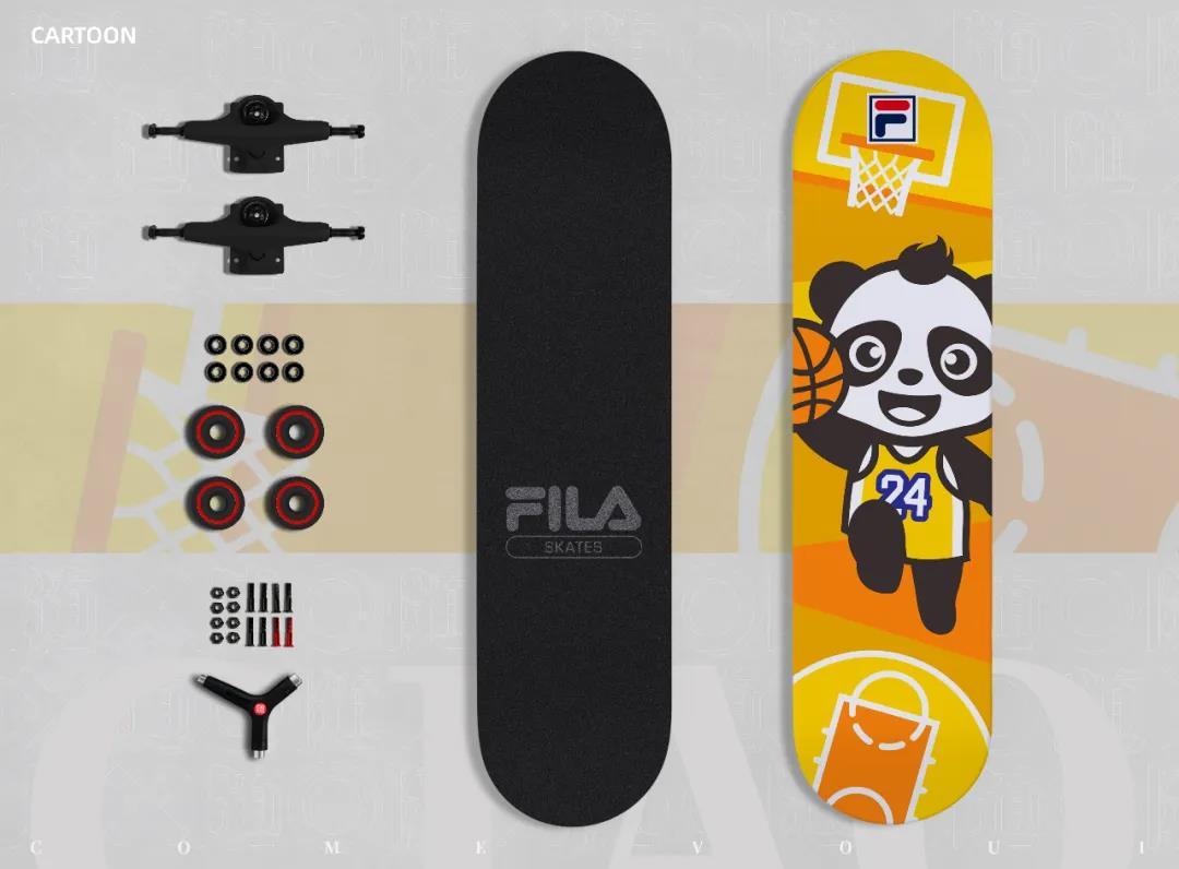 FILA skates 滑板设计图14