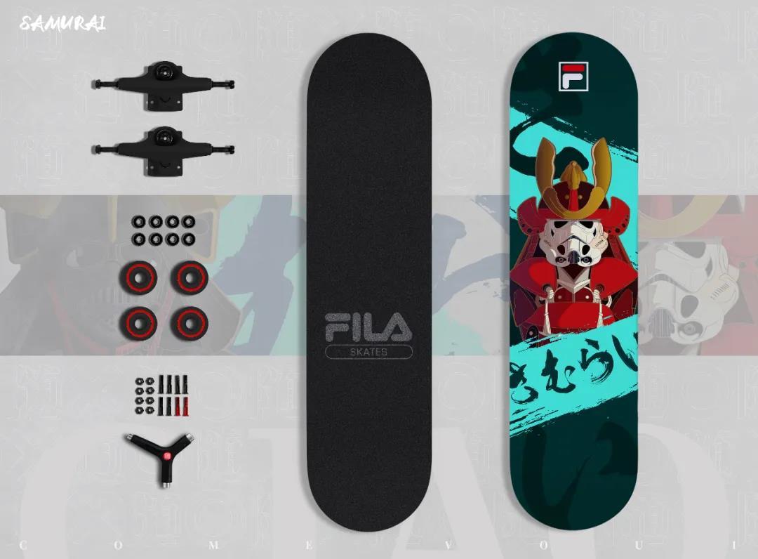 FILA skates 滑板设计图11