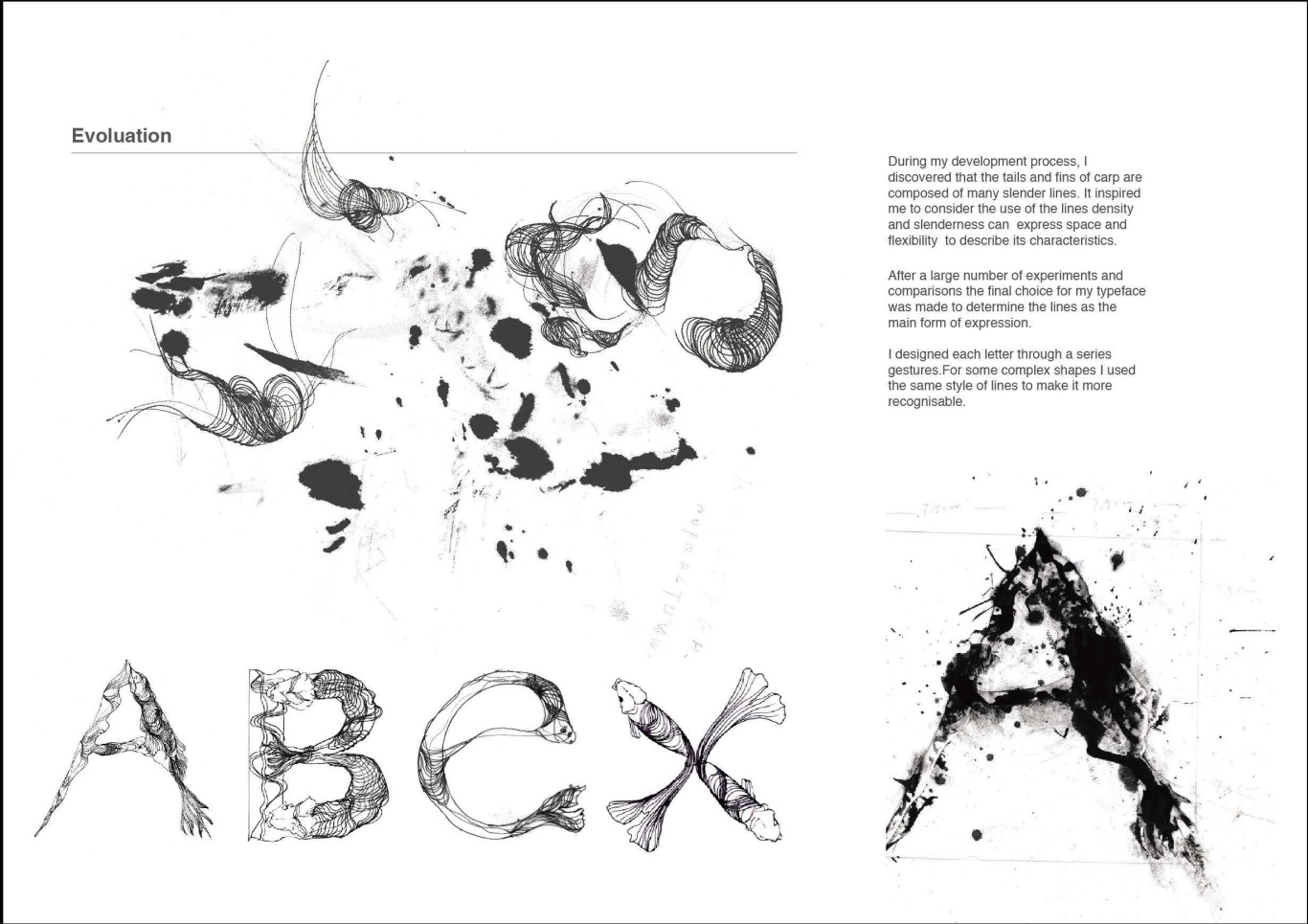 CARP&FLOW-Typeface Design图2