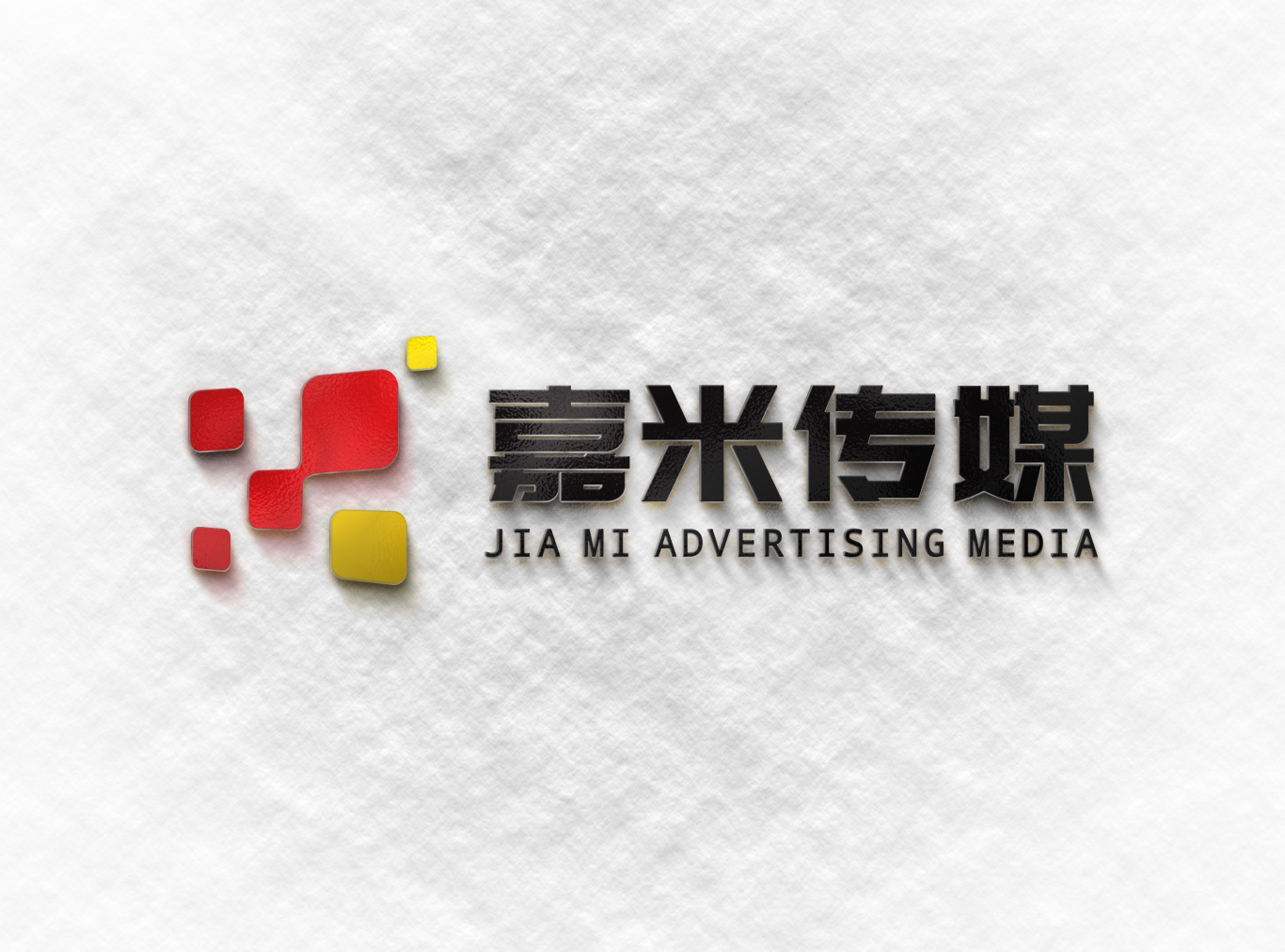 嘉米传媒logo设计图1