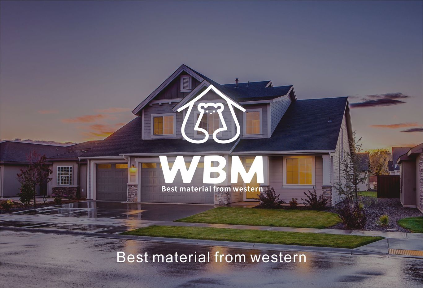 Western building materialLogo设计作品公司特创易·GO