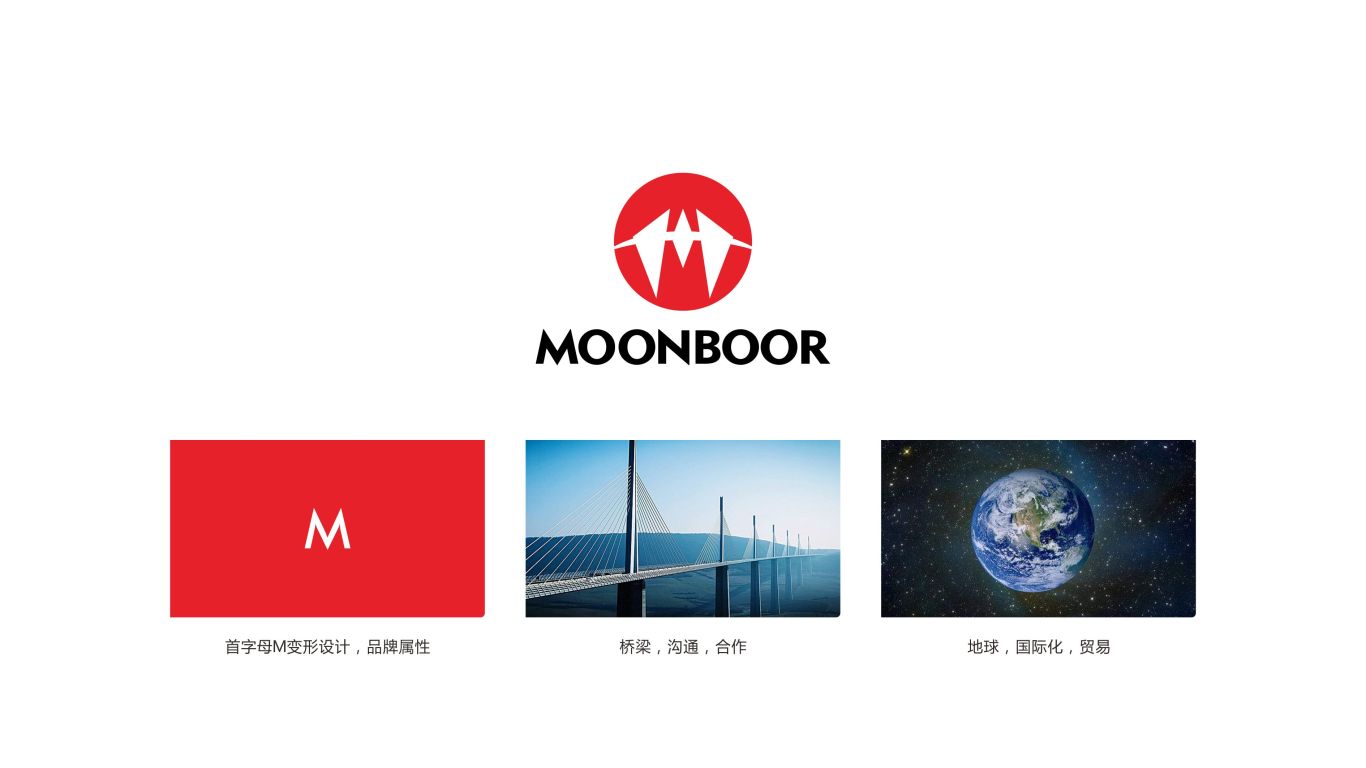 Moonboor贸易品牌LOGO设计中标图0