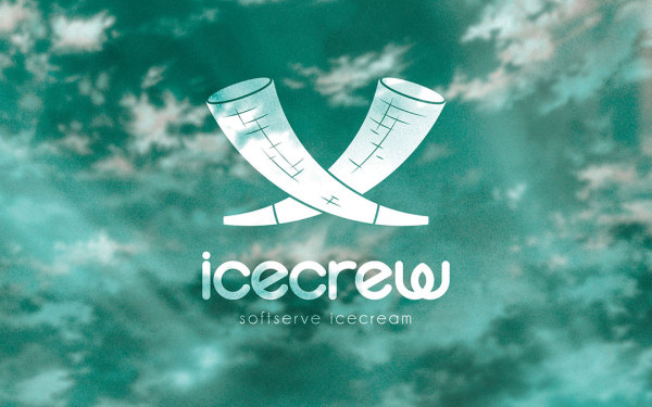 ICECREW冰淇淋品牌LOGO设计