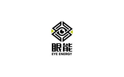 眼能飲料品牌logo設計