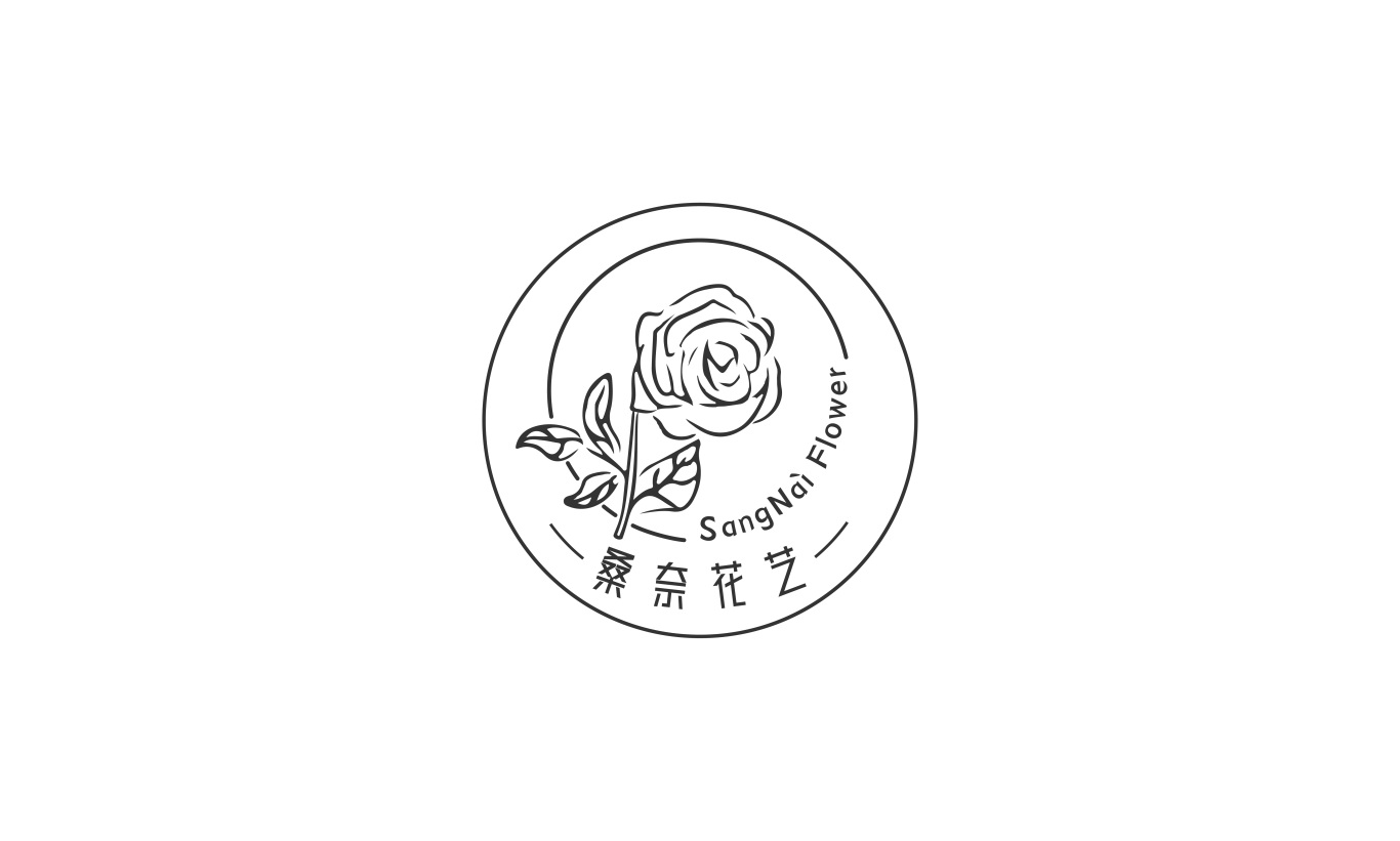 花艺店logo设计图2