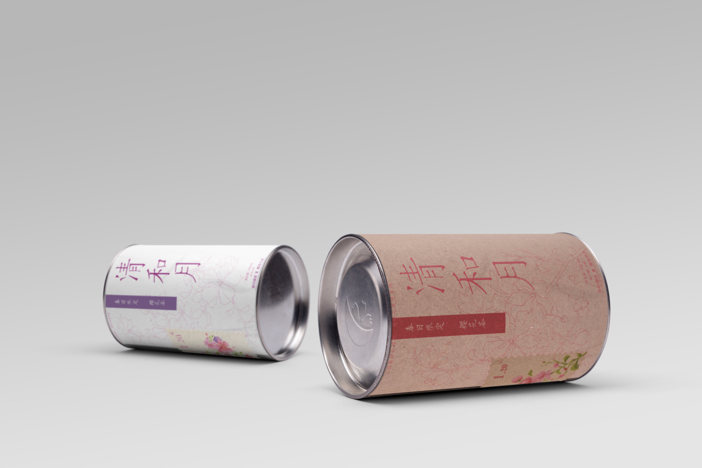 “清和月”樱花系列产品包装（食品、酒水、花茶、果酱等）--设计师原创品牌图13
