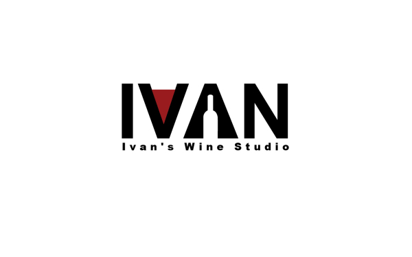 Ivan's Wine Studio    红酒的工作室logo设计