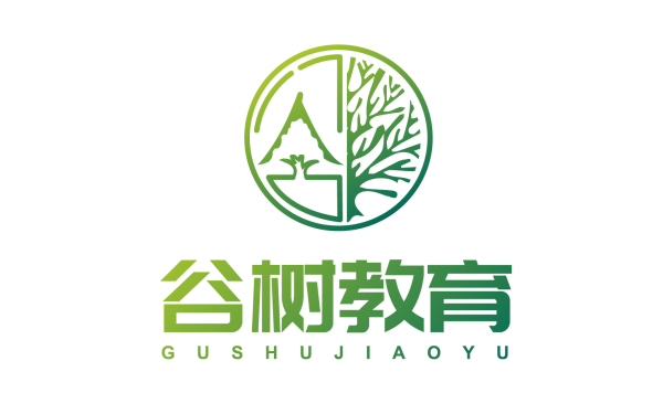 谷树教育logo设计