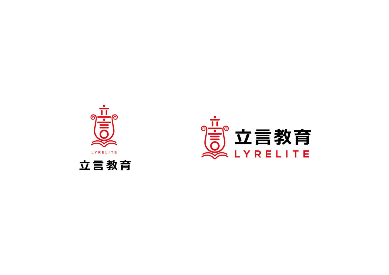 立言教育logo设计图2