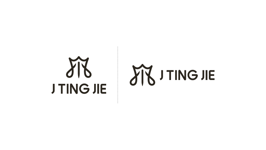 J  TING JIE高端服裝定制品牌LOGO設計中標圖1