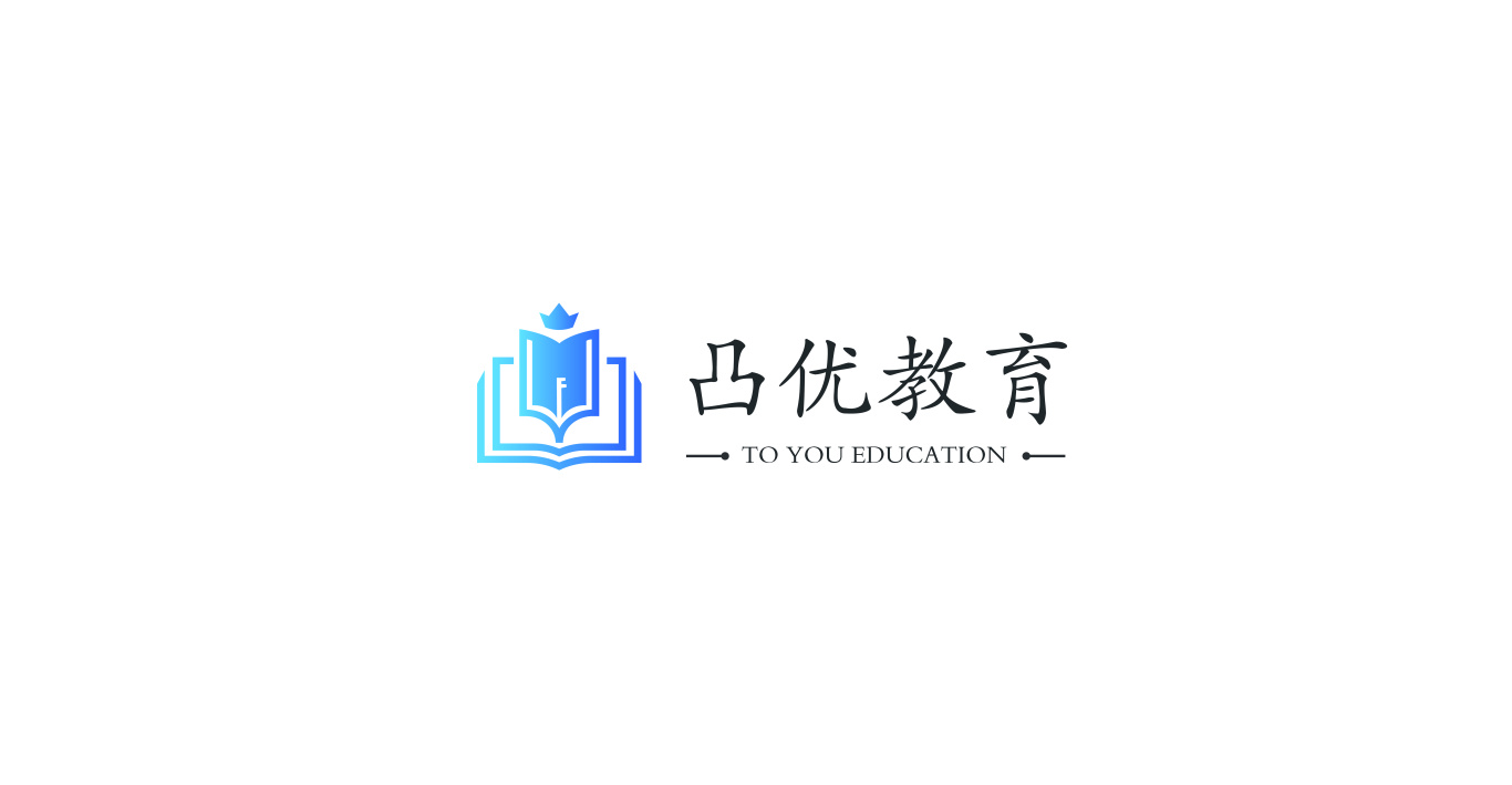 凸优教育logo设计图1