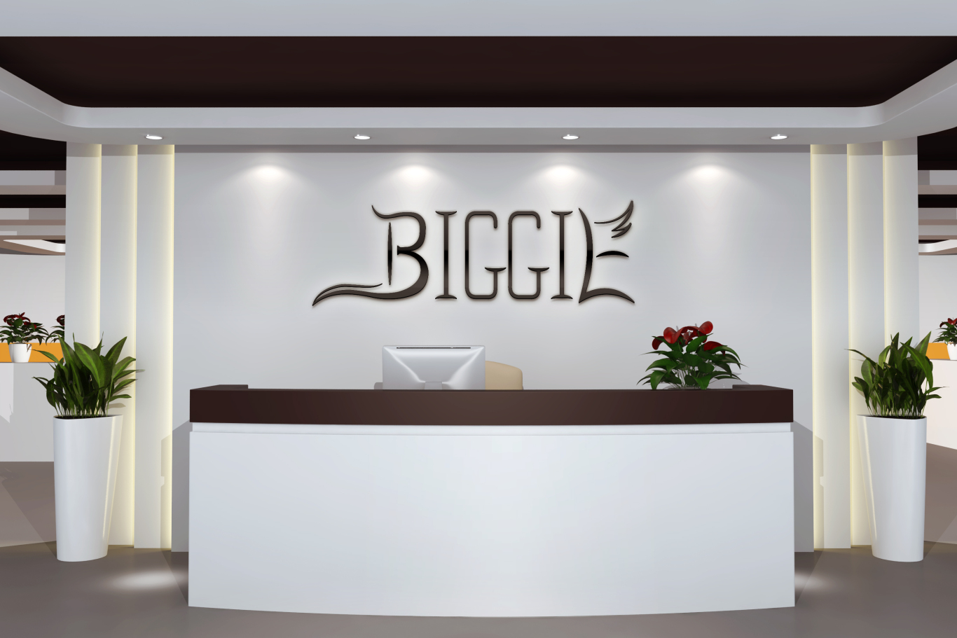 芳香除臭产品logo设计——BIGGIE图1