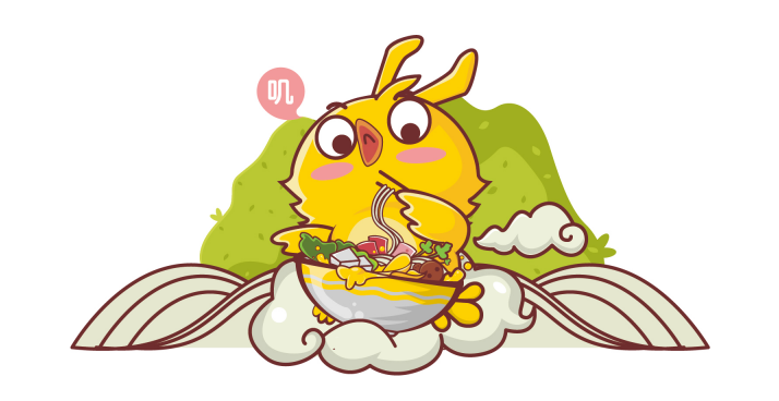 鸡小宝湖南米粉品牌LOGO吉祥物设计图2