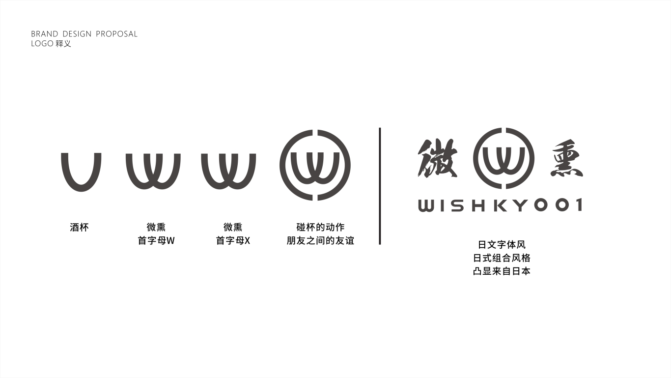威士忌售賣平臺logo提案圖1