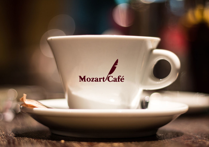 莫扎特咖啡馆标志设计图3