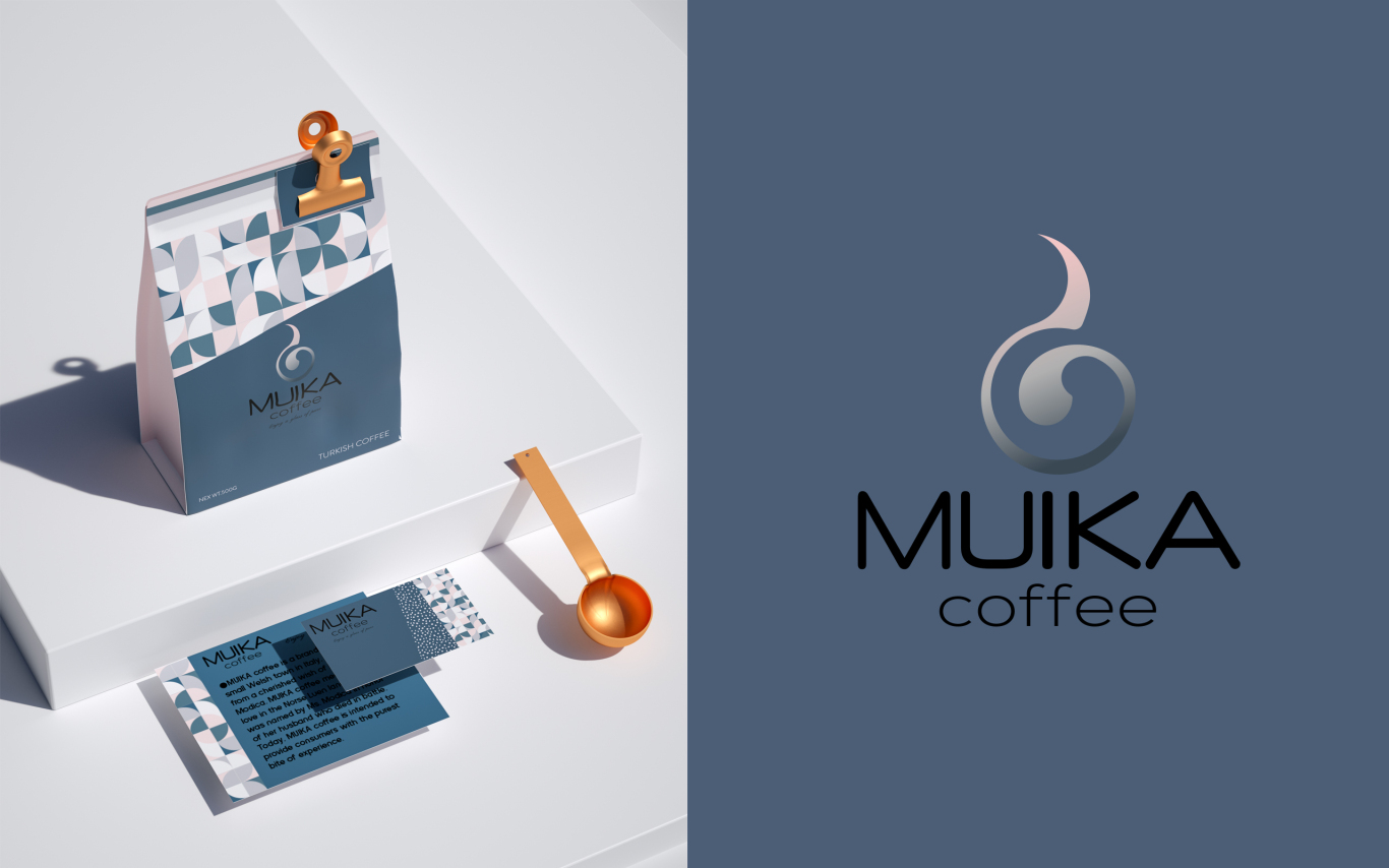 MUIKA咖啡品牌设计图2