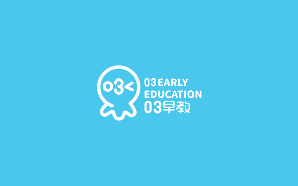 03早教（高端早教机构）logo设计