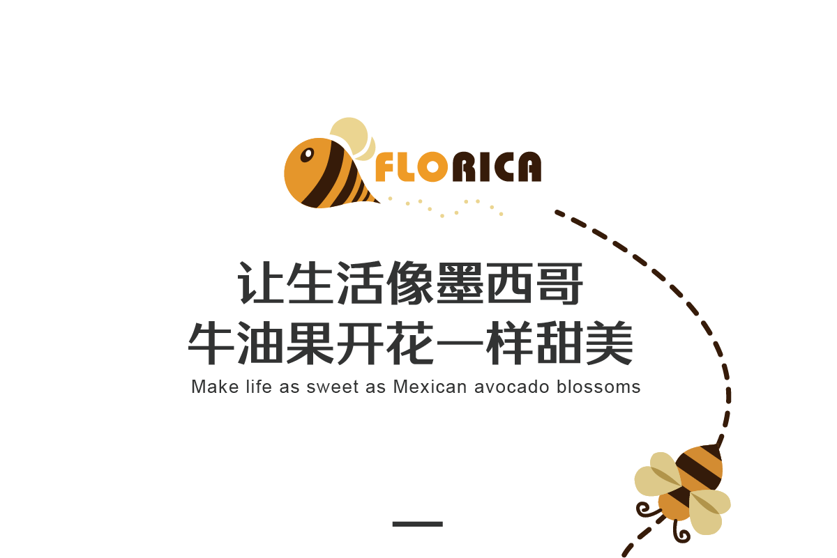 Florica牛油果蜂蜜包装设计图0