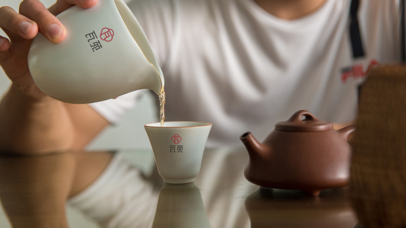 瓦苑茶饮品牌LOGO设计中标图6
