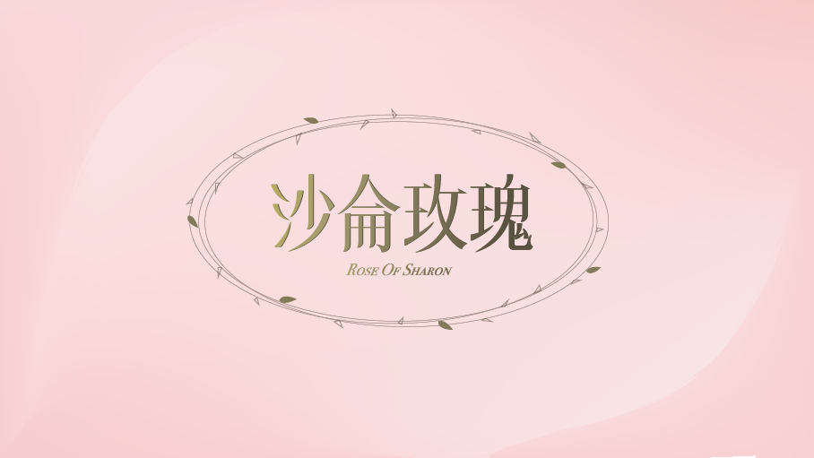沙仑玫瑰女性护肤产品logo设计图1