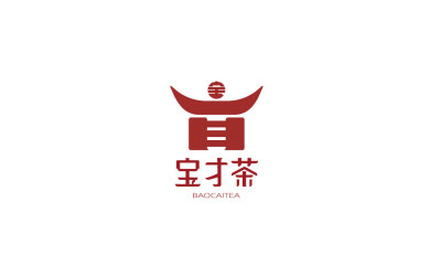 宝才普洱茶高端茶品牌Logo升级