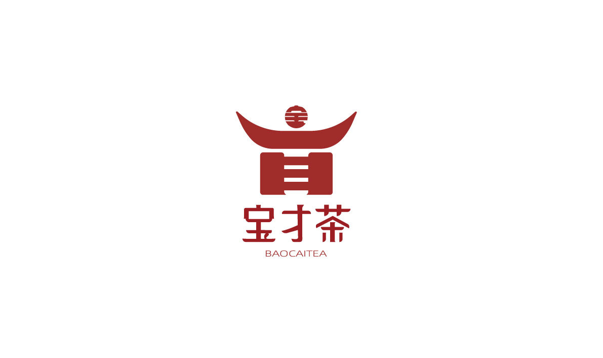 宝才普洱茶高端茶品牌Logo升级图0