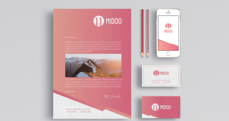 MIDOO(Midoo)自媒体品牌LOGO设计中标图3
