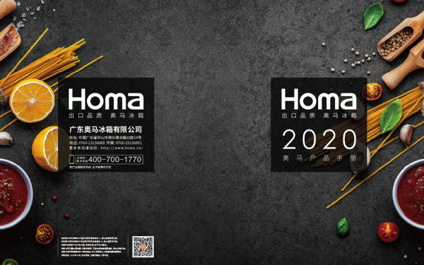 2020年奥马冰箱产品手册设计-终端版
