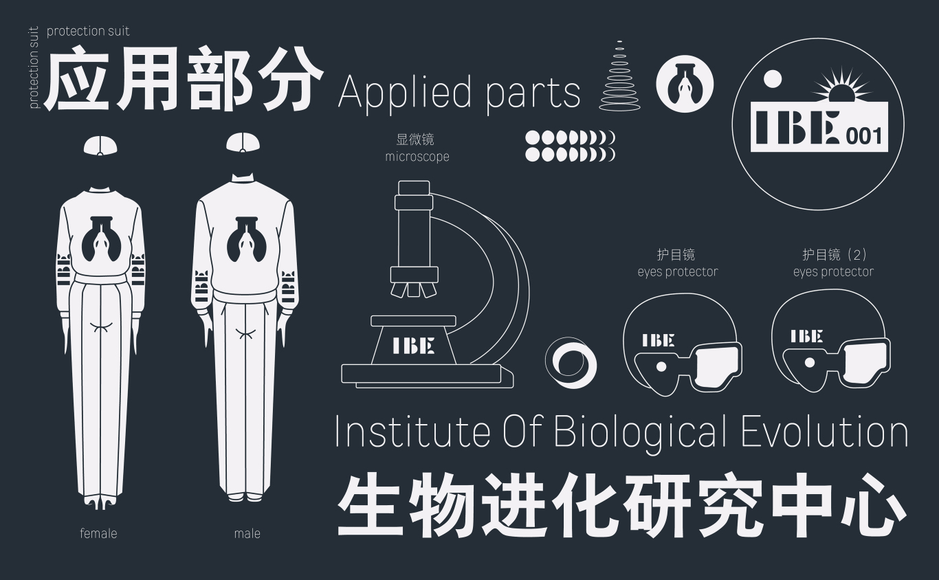 IBE生物进化研究中心品牌设计图3