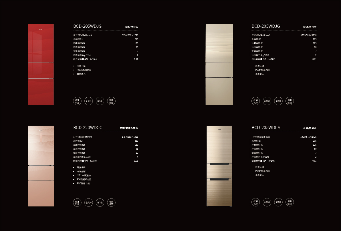 2020年奥马冰箱产品手册设计-高端版图19