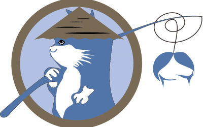 西江渔人 logo设计