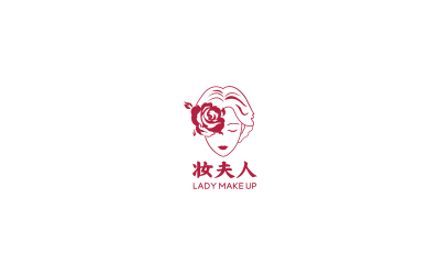 妝夫人logo設計