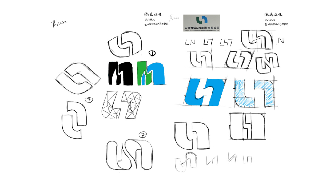环保公司logo设计/水处理logo设计/科技公司logo设计图5