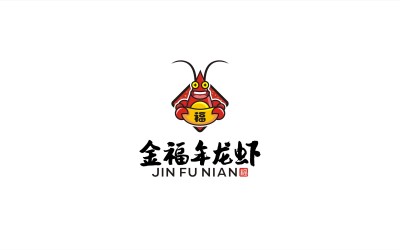 金福年龍蝦logo