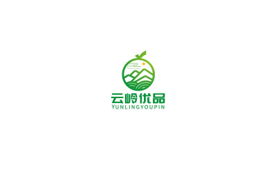 云岭优品logo设计