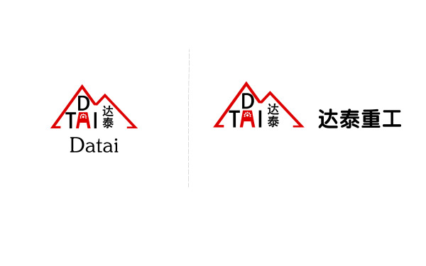 达泰机械logo设计