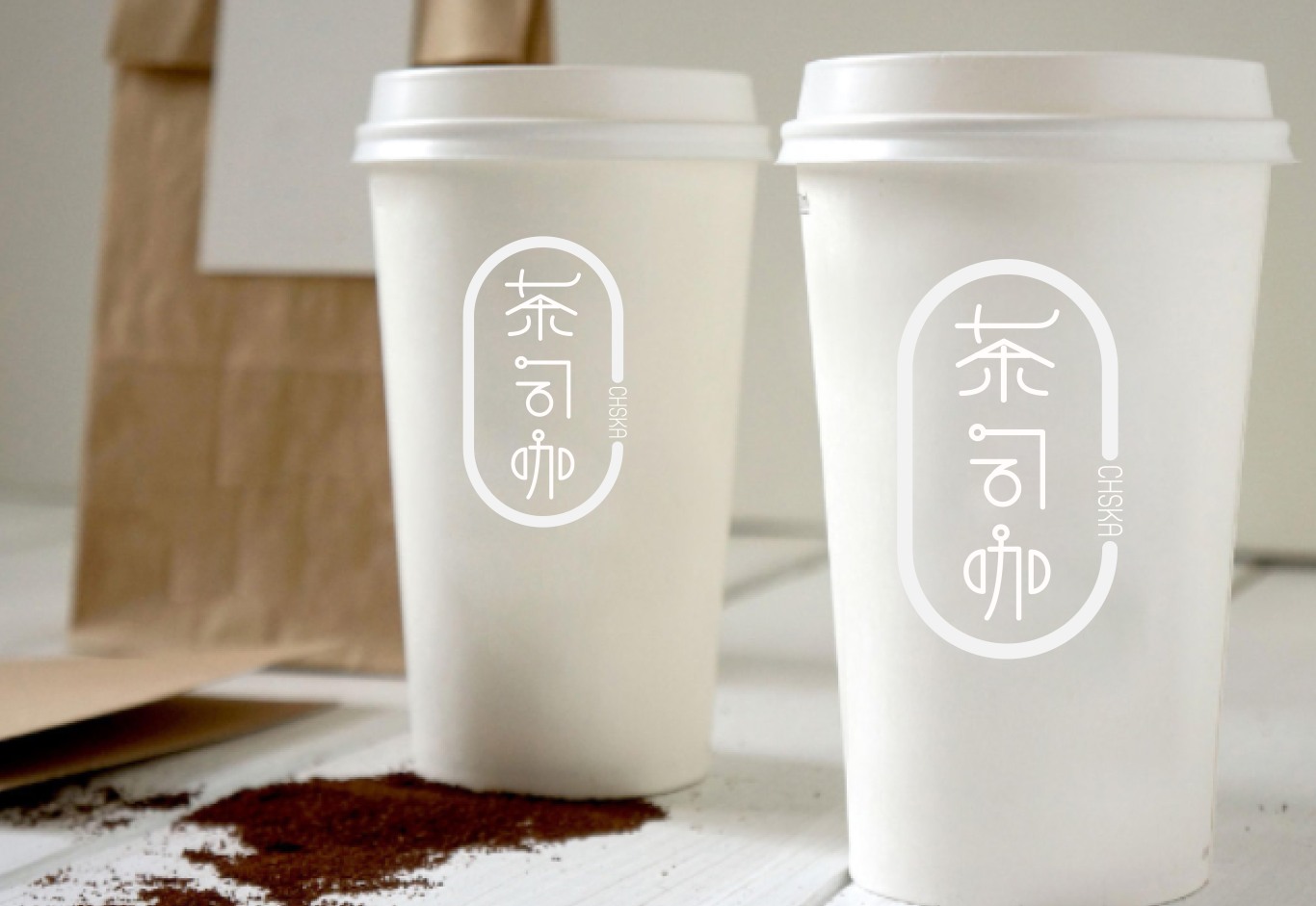 茶司咖奶茶店品牌logo設計圖19